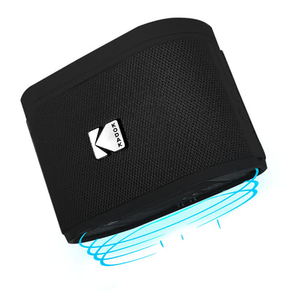 Kodak SOUNDBRIX Portable Wireless Speaker - Connects up to 100 Speakers - Magnetic Dock and Powerful 5W Sound - 3H Battery Life - Black