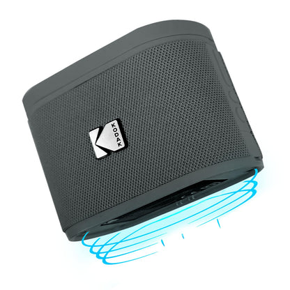 KODAK SoundDBRIX Portable Wireless Speaker – Connects up to 100 Speakers – Magnetic Dock and Powerful Sound 5W – 3H Battery Life – Grey