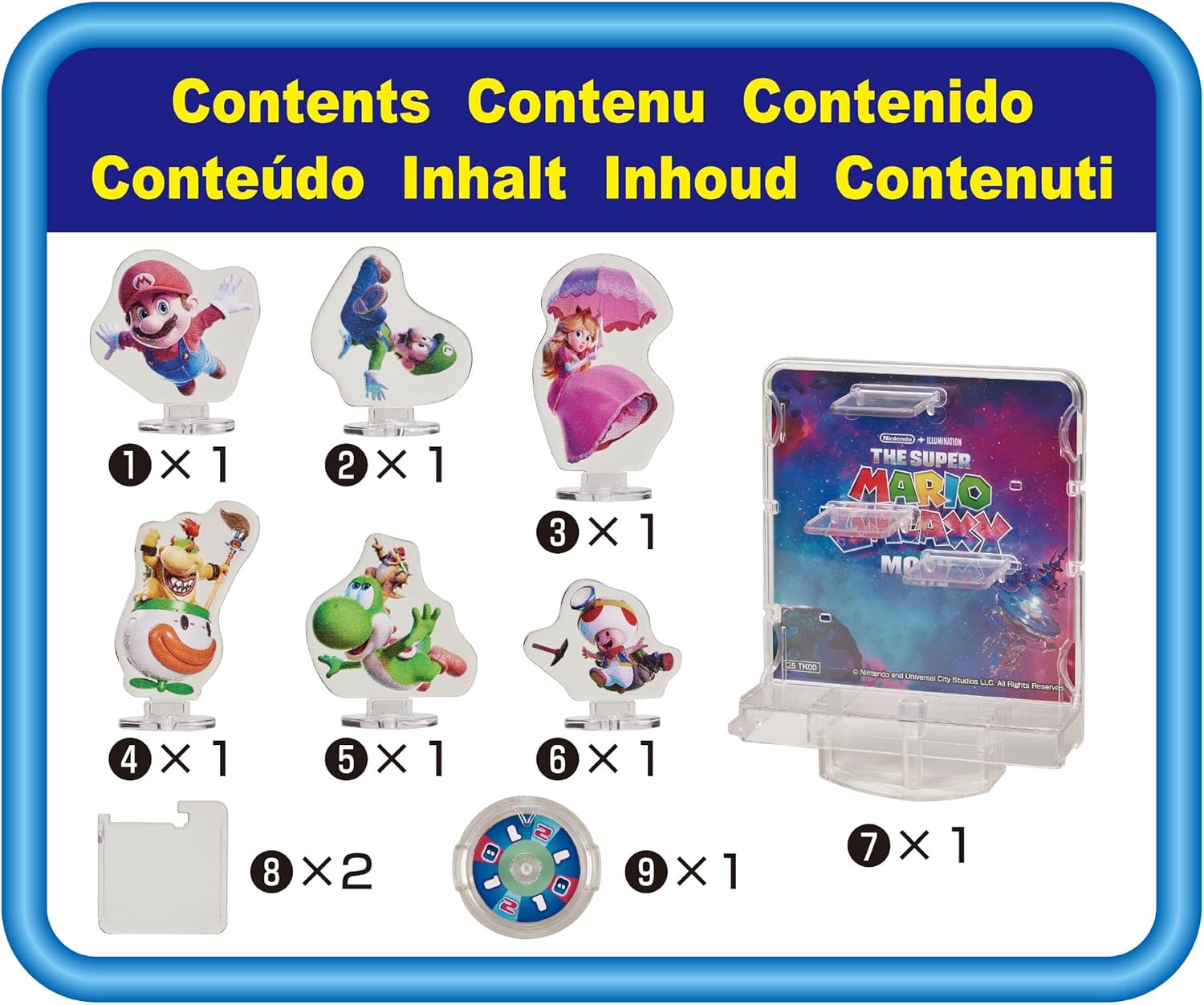 EPOCH Games THE SUPER MARIO GALAXY MOVIE Balancing Game - Party Game 7627