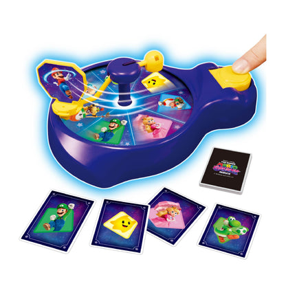 EPOCH Games SUPER MARIO -7639 THE SUPER MARIO GALAXY MOVIE Spin 'n Match Game - Party Game