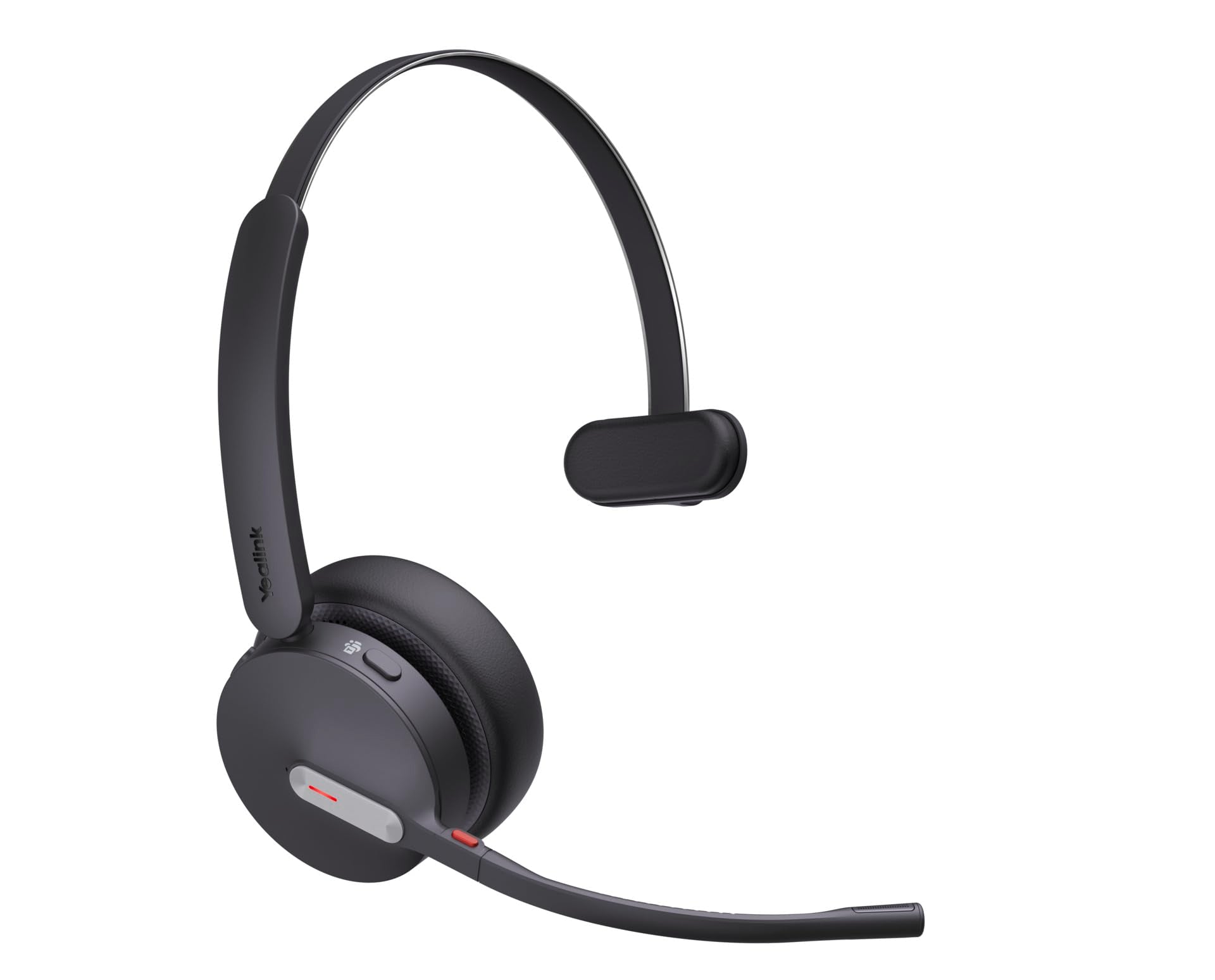 Yealink BH70 Monoural Wireless Bluetooth Headset, Microsoft Teams, USB-C/A