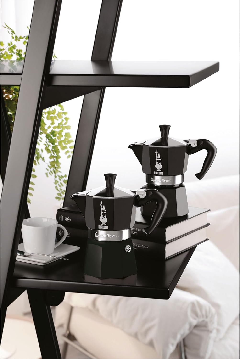 Bialetti Black CD Cafetière Moka Express 3tz, Aluminium, 30 x 20 x 15 cm Pack of 1