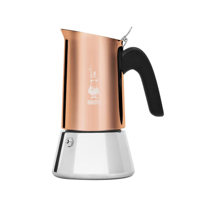 Bialetti Venus Induction 'R' Stovetop 6 Cup Coffee Maker Copper