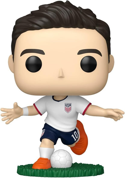 Funko POP! Football: USA - Christian Pulisic - Collectable Vinyl Figure - Gift Idea - Official Merchandise - Toys For Kids & Adults - Model Figure for Collectors and Display