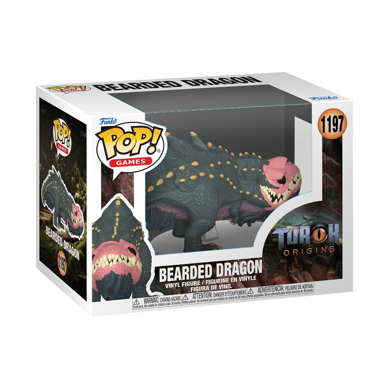 Funko POP! Games: Turok - Bearded Dragon - Collectable Vinyl Figure - Gift Idea - Official Merchandise - Toys For Kids & Adults - Model Figure for Collectors and Display