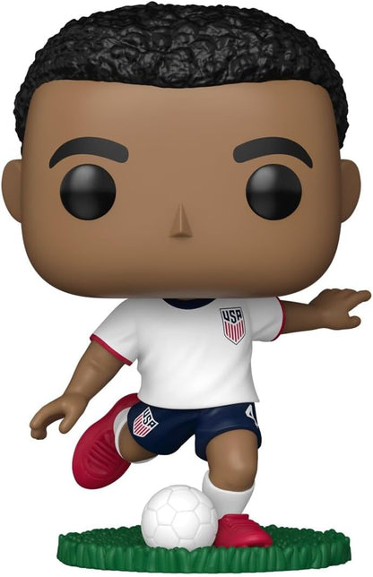 Funko POP! Football: USA - Tyler Adams - Collectable Vinyl Figure - Gift Idea - Official Merchandise - Toys For Kids & Adults - Model Figure for Collectors and Display
