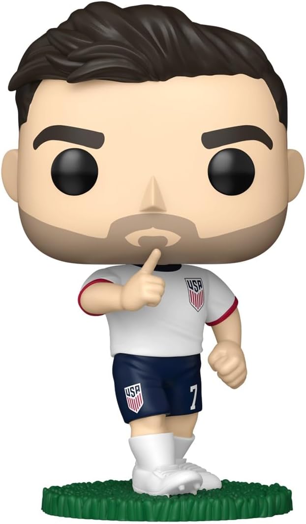 Funko POP! Football: USA - Giovani Reyna - Collectable Vinyl Figure - Gift Idea - Official Merchandise - Toys For Kids & Adults - Model Figure for Collectors and Display