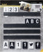Securit Buchstabenleiste LETTER SHELF