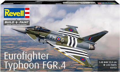 Revell 03753 Eurofighter Typhoon FGR.4 1:48 Scale - Unbuilt/Unpainted Plastic Model Kit