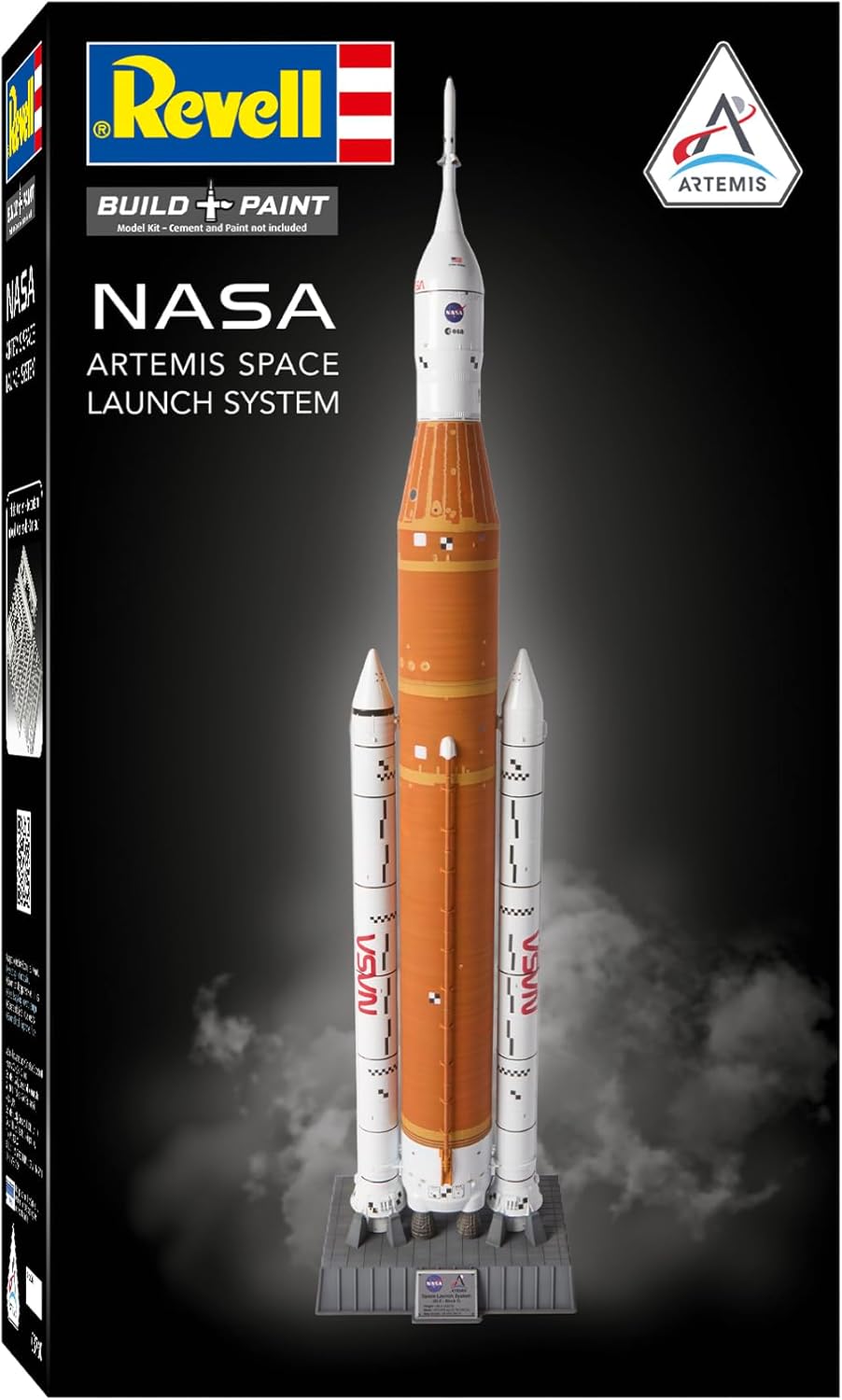 Revell 03760 NASA Artemis Space Launch System (SLS) 1:144 Scale - Unbuilt/Unpainted Plastic Model Kit