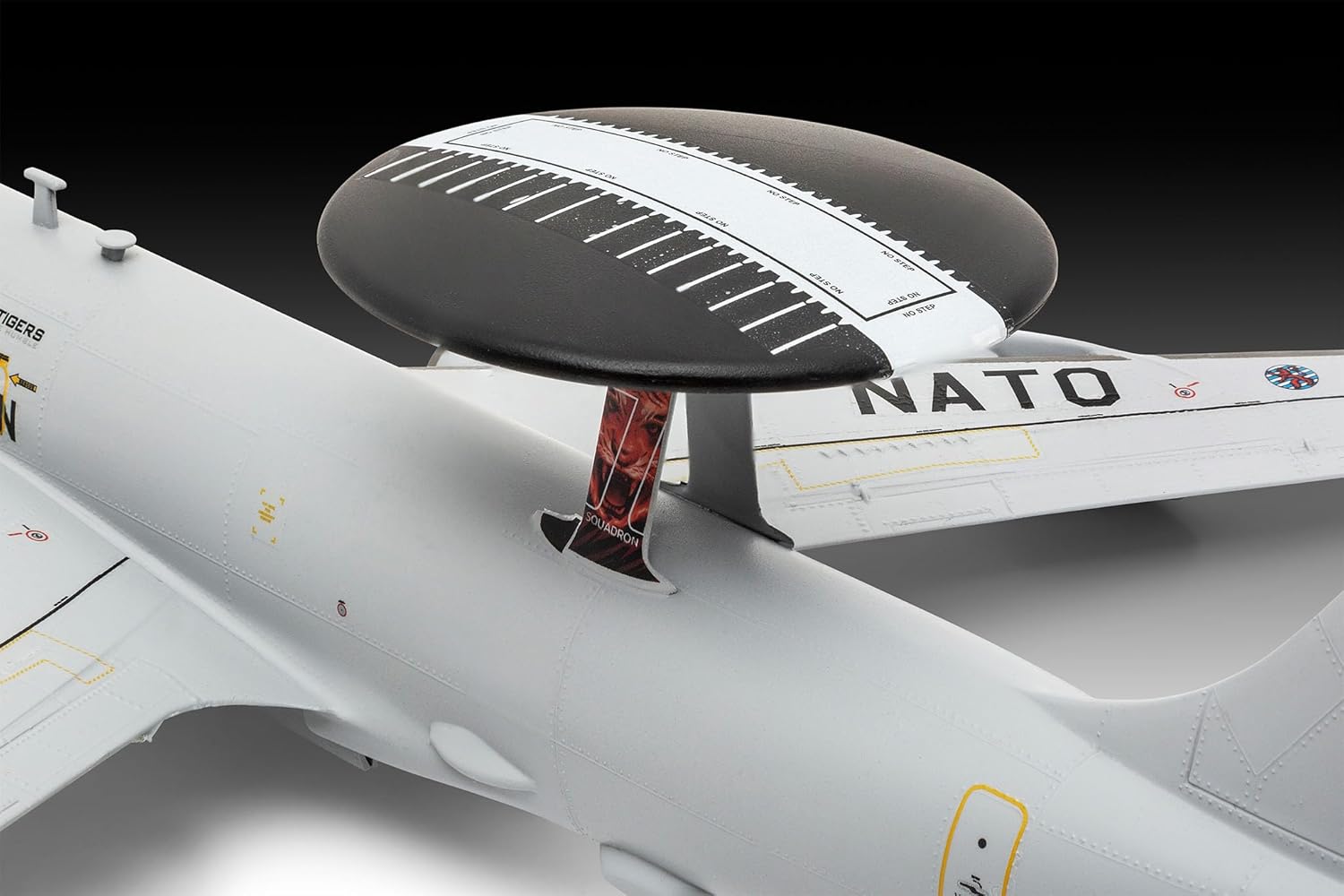 Revell 03794 Boeing E-3A Sentry Aircraft 1:144 Scale Unbuilt/Unpainted Plastic Model Kit