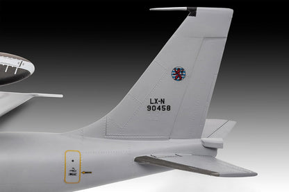 Revell 63794 Model Set Boeing E-3A 1:144 Scale Unbuilt/Unpainted Plastic Model Kit with Accessories