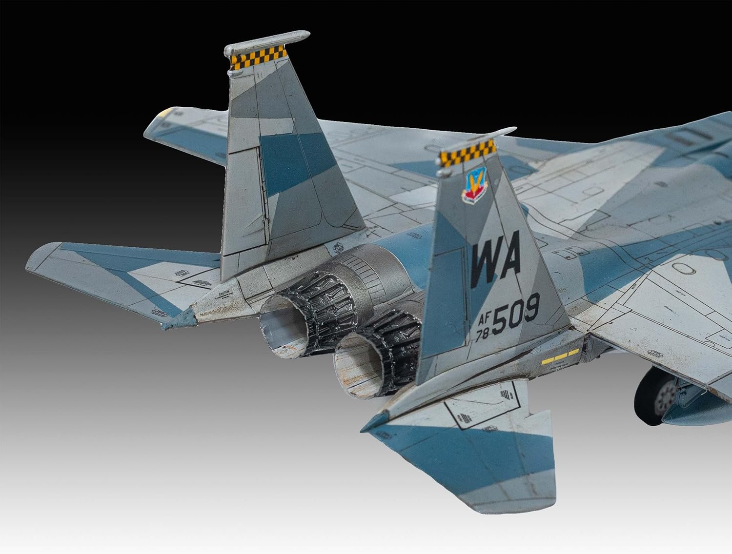Revell 63778 Model Set Boeing F-15C Eagle 1:72 Scale Unbuilt Plastic Model Kit with Accessories