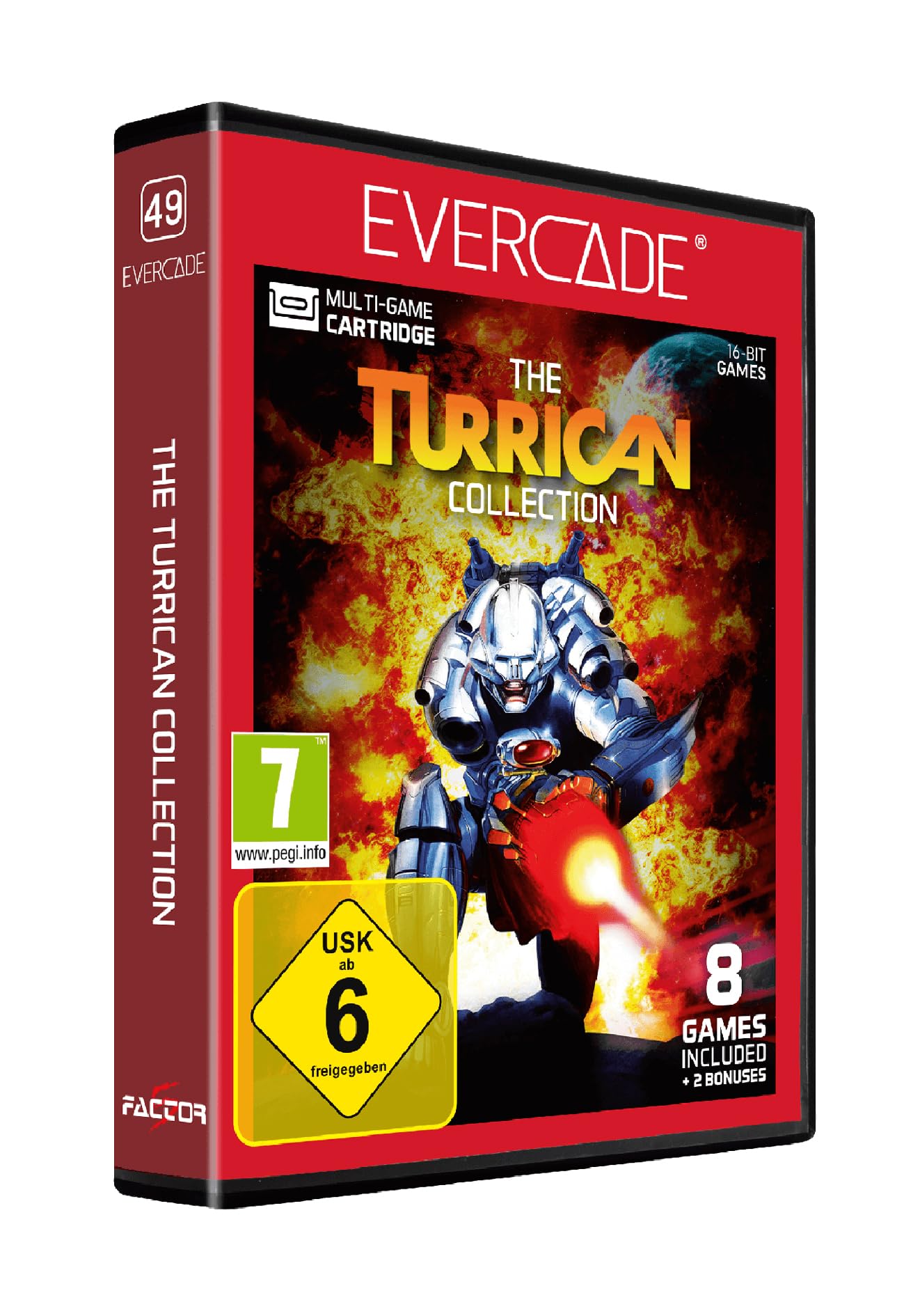 Blaze Evercade The Turrican Collection 1 Cartridge