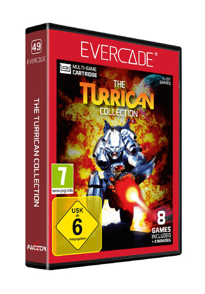 Blaze Evercade The Turrican Collection 1 Cartridge