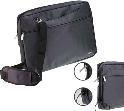 Navitech Black Water Resistant Travel Bag For MSI Katana 17 Gaming 17.3n++ Laptop