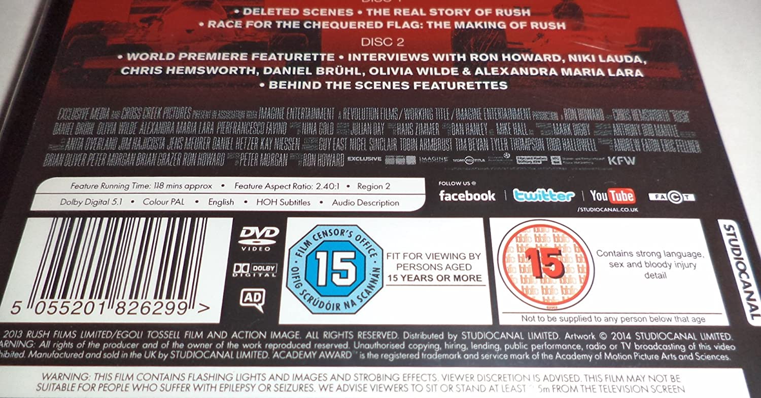 Rush 2 Disc Edition