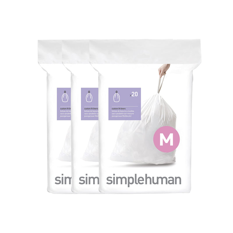 Mullbeutel Simplehuman code M,  3 x Pack