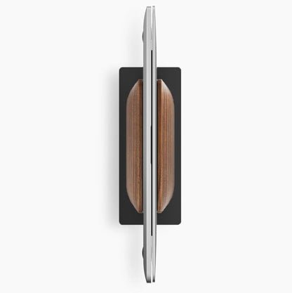 Alba Vertical Computer Stand Wood/Metal