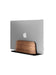 Alba Vertical Computer Stand Wood/Metal