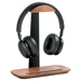 Alba Headphone Stand Black/Walnut