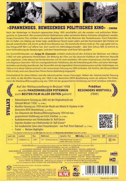 Panzerkreuzer Potemkin (Filmjuwelen / DEFA