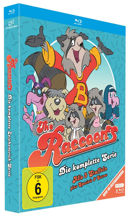 Die Raccoons - Die komplette Serie (neue 4K-Restaurierung aller 5 Staffeln plus Specials & Extras