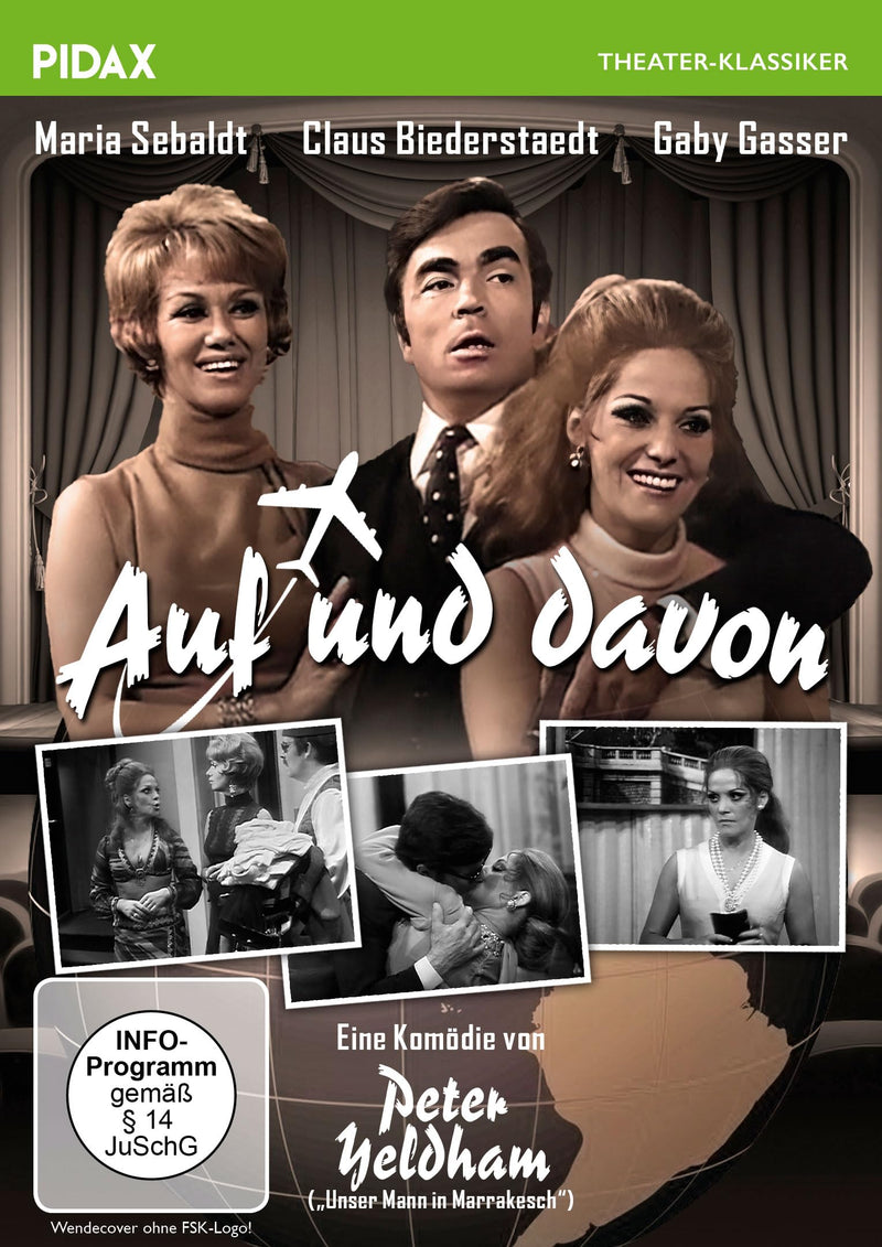 Auf und davon / Spritzige Komödie mit Starbesetzung (Pidax Theater-Klassiker