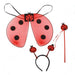 Carnival Toys Carnival Toys 6788: Set Coccinella (Ali H.Cm.30X50 Ca, Cerchietto E Bacchetta