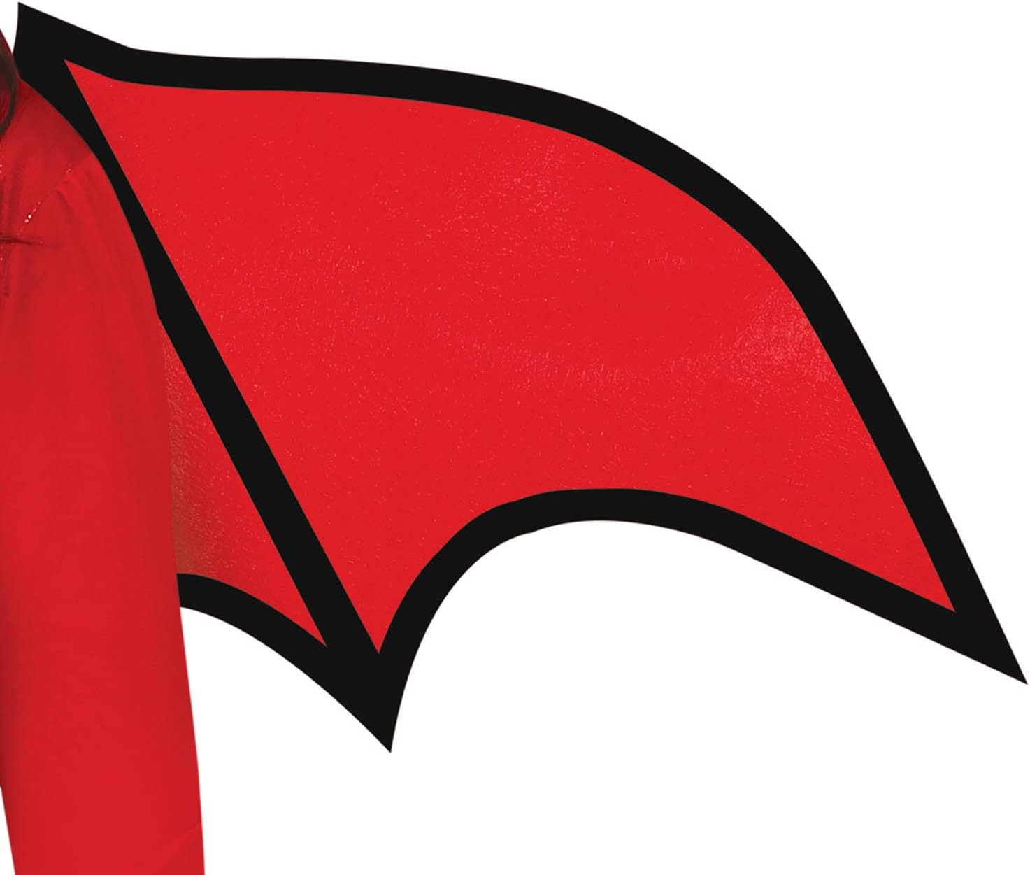 FIESTAS GUIRCA Feuer Teufelin Kostüm – Inkl. Teufelshörner Haarreif, sexy Teufelin Kleid, Rote Flügel Halloween Kostüm Erwachsene Damen