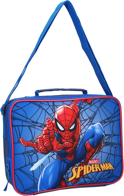 Marvel: Vadobag - Spider-Man - Tangled Webs Navy (Lunch Bag / Borsa Pranzo)
