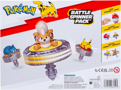 Pokémon Growlithe Battle Spinner Pack - Battle Spinner with Great Ball Spinner Launcher