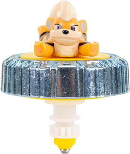 Pokémon Growlithe Battle Spinner Pack - Battle Spinner with Great Ball Spinner Launcher