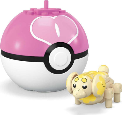 MEGA Pokémon Juguete de Construcción Pokébola Coleccionable Fidough
