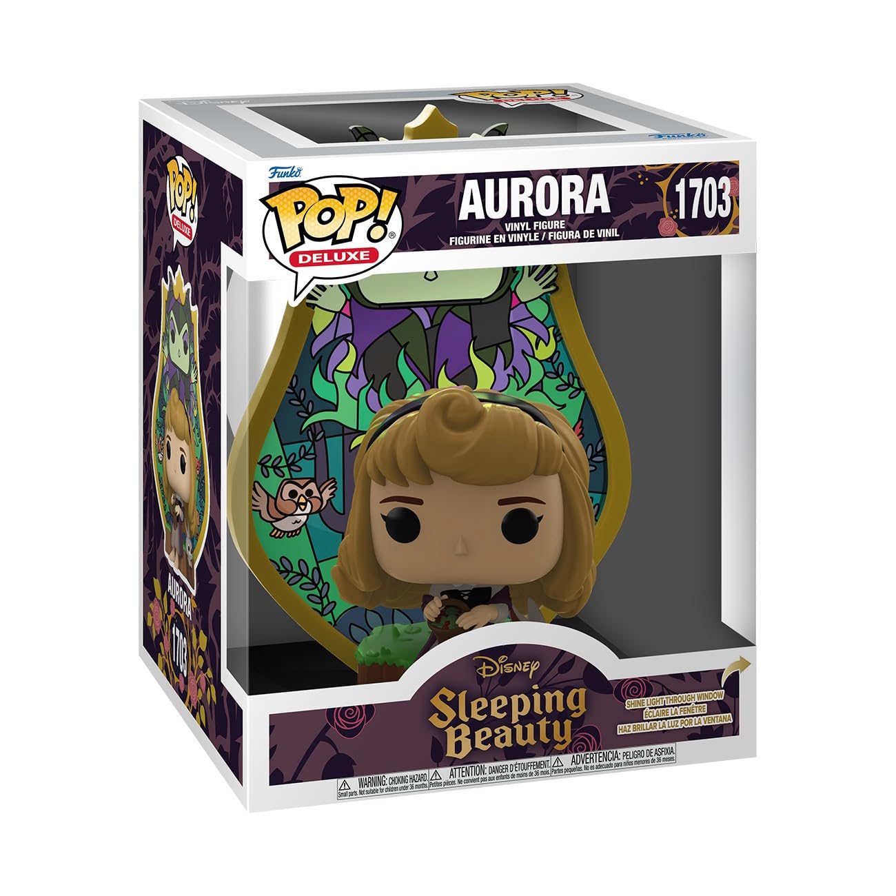 Funko POP! Deluxe: Sleeping Beauty - Aurora - (Glass) - la Bella Addormentata Nel Bosco - Figura in Vinile da Collezione - Idea Regalo - Merchandising Ufficiale - Giocattoli per Bambini e Adulti