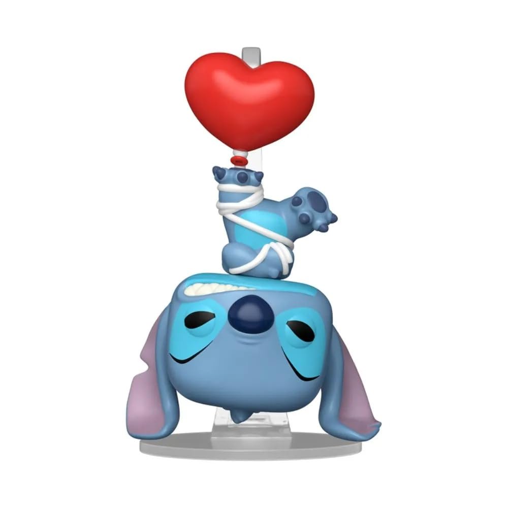 Funko POP! Disney Lilo & Stitch with Balloon Vinyl Figure, #1709, Exclusive Collectible with Authentication, 5.5 Inches