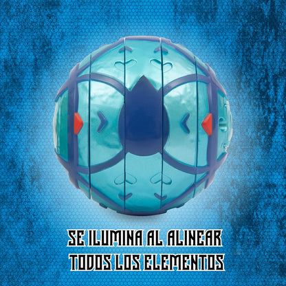 GORMITI THE NEW ERA, Electronic Elesphere with Light Effects, Water Model, Multi-Coloured, Interactive Accessory for Children from 4 Years Old, Collectible and Battery Powered
