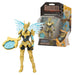GORMITI THE NEW ERA, Windel Skye Air Clan Action Figure, 15cm Articulated Hero with Attack Function and Black Gold Armour, Collectible Toy for Kids Aged 4+