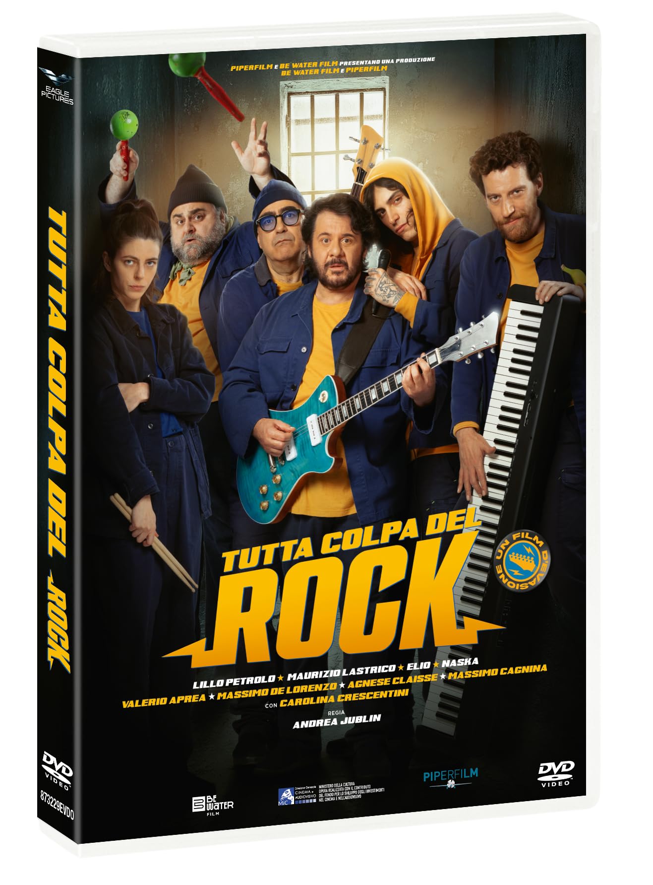 Dvd Tutta Colpa Del Rock