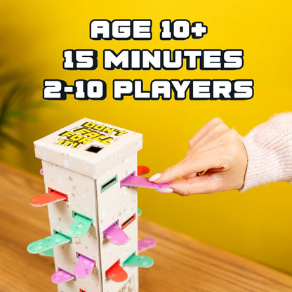 Don't Fall For It – Fun Trivia Travel Game for Families and Kids | Hilarious Board Game for All Ages | 2+ Players, Quick and Easy to Play