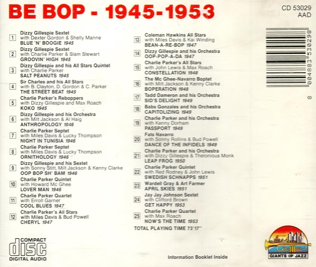 v/a - Be Cop 1945-1953