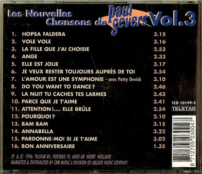 Paul Gevers Les Nouvelles Chansons Volume 3
