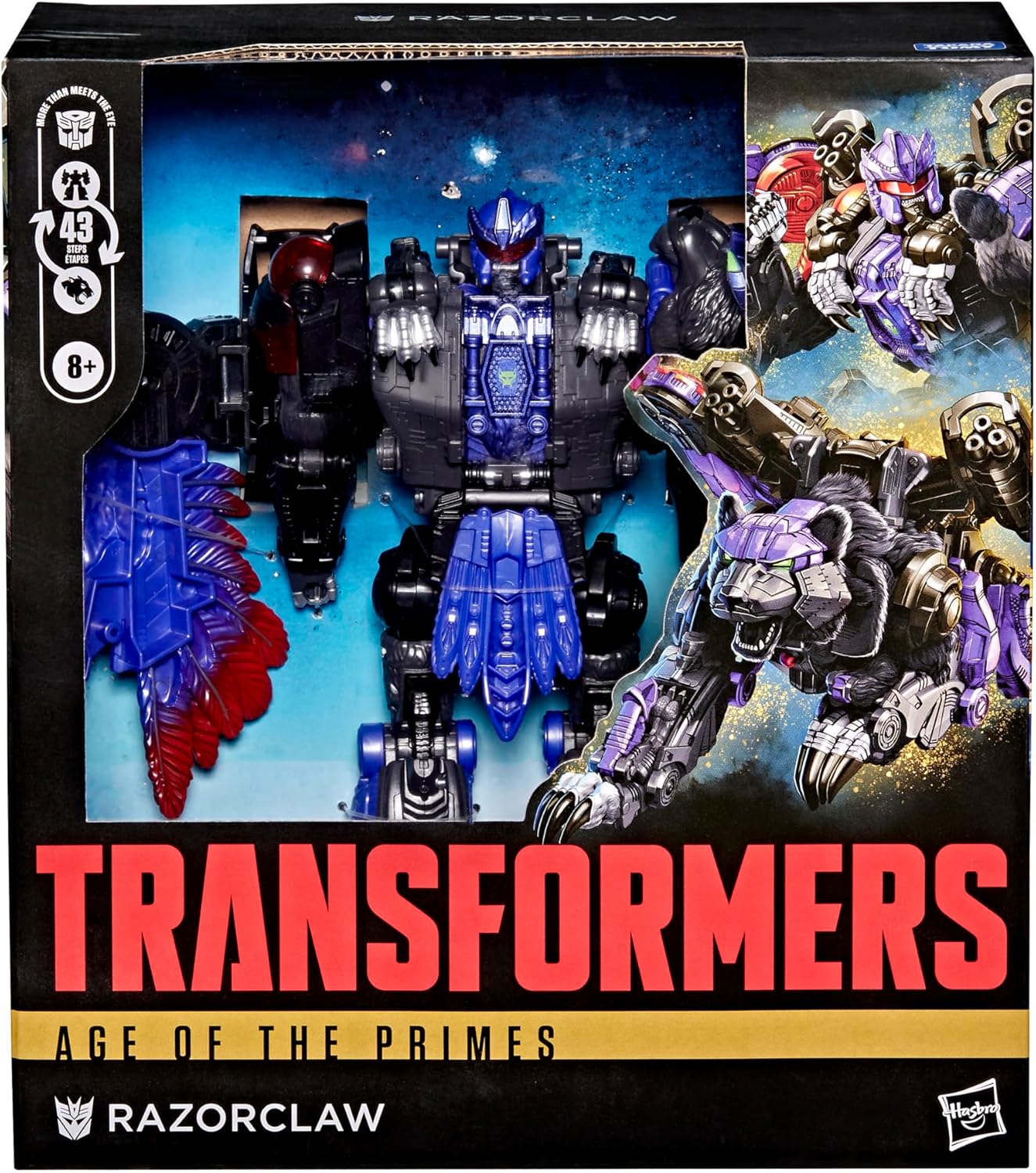 Transformers Age of the Primes Leader Class Razorclaw Action Figure