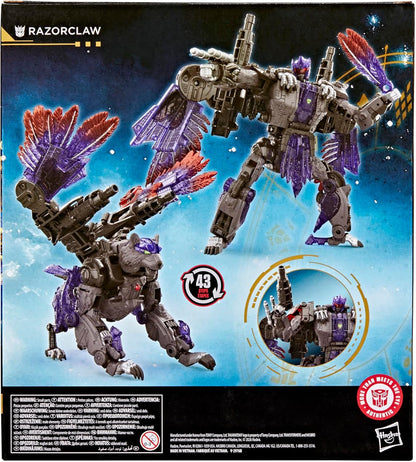Transformers Age of the Primes Leader Class Razorclaw Action Figure