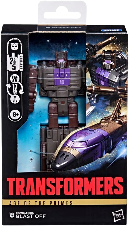 Transformers Age of the Primes Deluxe Class Combaticon Blast Off Action Figure