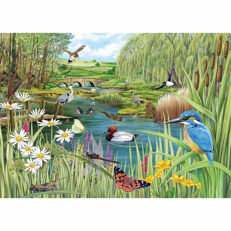 River's Edge - 1000 Piece Jigsaw Puzzle