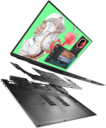 Dell Newest XPS 15 9510 Elite Laptop, 15.6" FHD+ 500 Nits Display, Intel i7-11800H, RTX 3050Ti, 64GB RAM, 4TB SSD, IR Webcam, Backlit Keyboard, Fingerprint Reader, WiFi 6, Thunderbolt 4, Win 11 Home