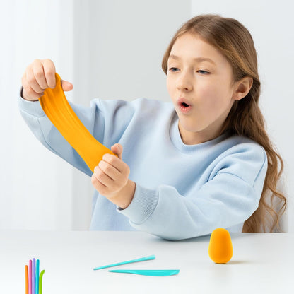 HEY CLAY Dog Story - Luchtdroge klei Kit 3 blikjes voor kinderen 3+ (Shiba Inu