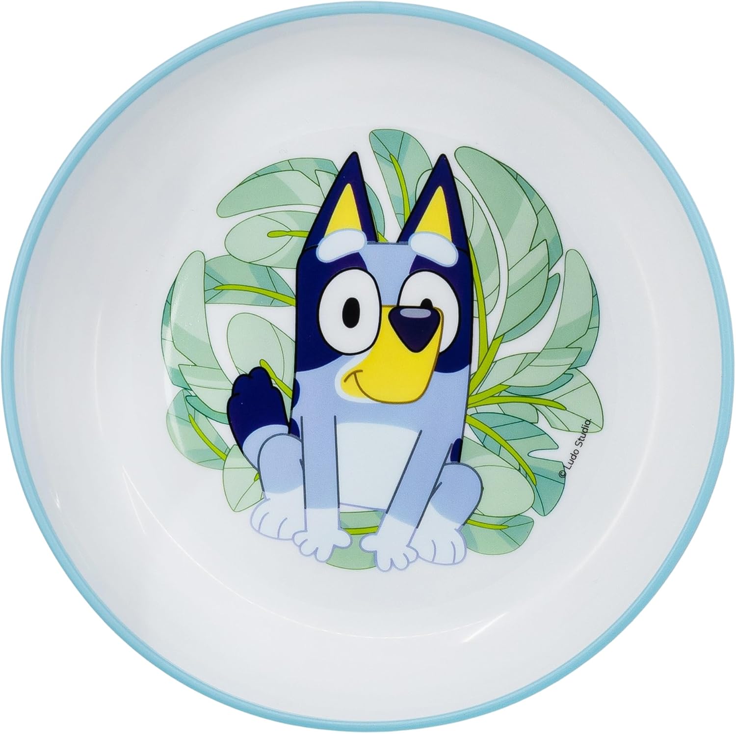 Bluey - Premium Tweekleurige Blauwe Antislip Kom