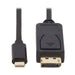 Eaton Tripp Lite Series Usb-C To Displayport Bi-Directional Active Adapter Cable (M/M), 4K 60 Hz, Hdr, Locking Dp Connec